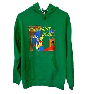 Cabin 7 Goodnight Doob Woman’s novelty hoodie 100% cotton sweatshirt. Size M
